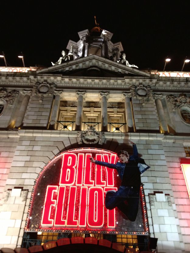 Billy Elliot at the Victoria Palace Theater! 