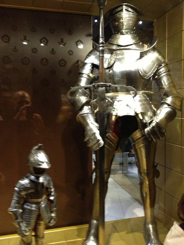 Even young kings had their own armor.
