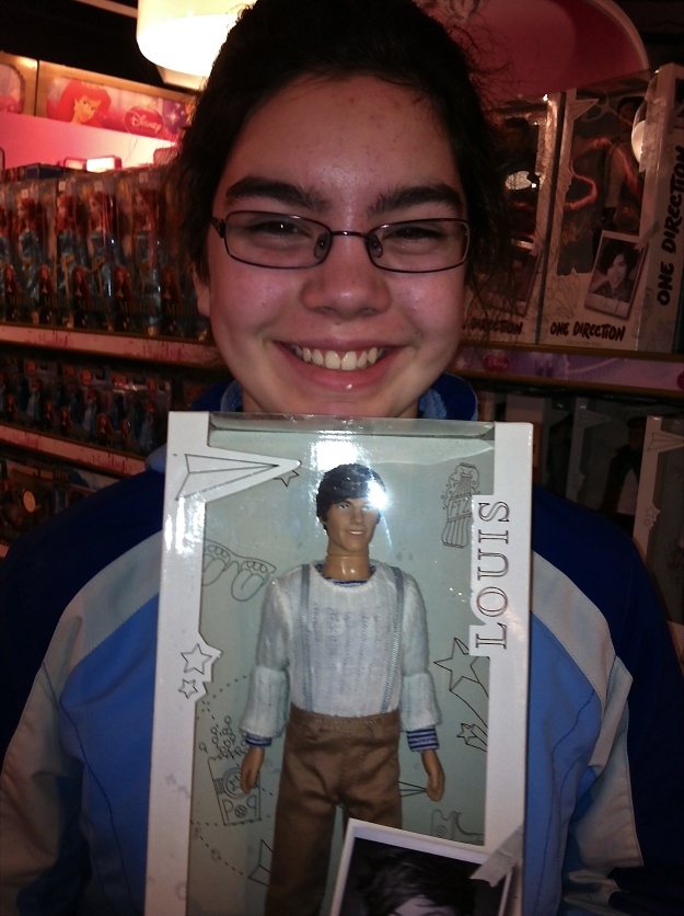 Look what Grace found...One Direction fan!