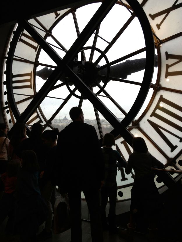 The clock in the D'Orsay