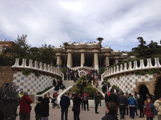 Gaudi's Park Guell- built between 1900-1914