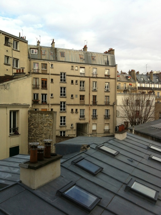 The view from our Pais apartment.