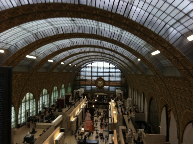This amazing museum building was originally a railway station.