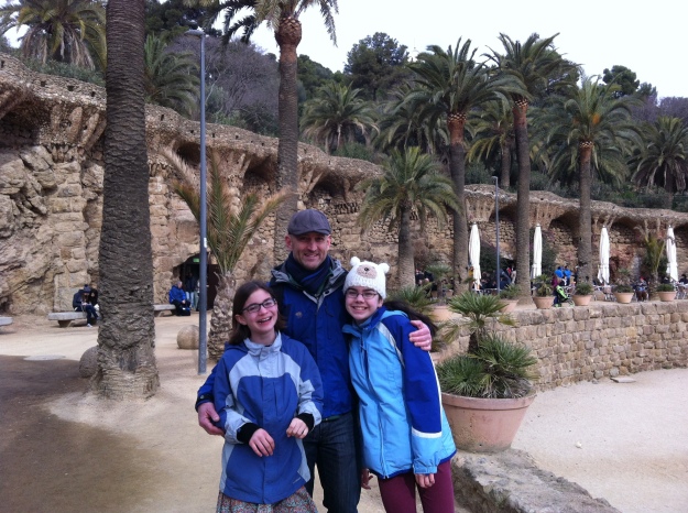 Giggles at Park Guell
