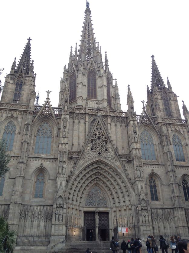 Barcelona Cathedral during the day