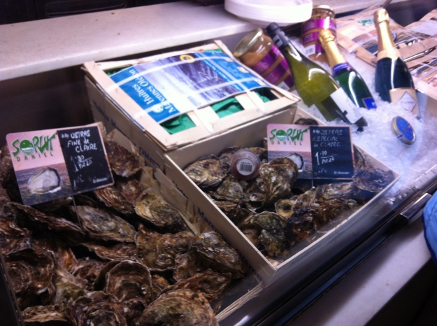 Oysters at the Market