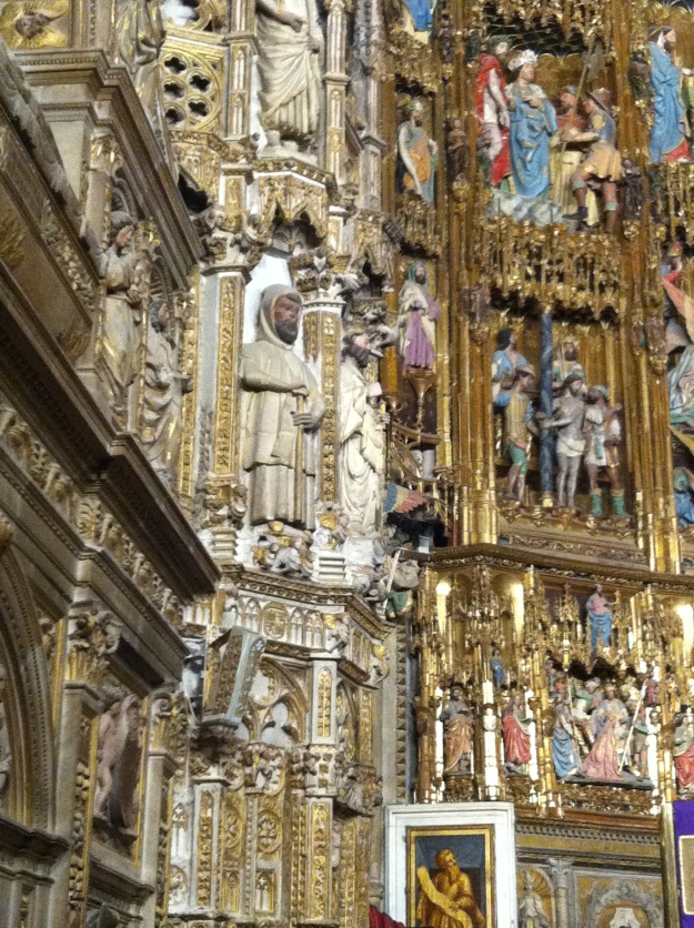 Only a portion of the Capilla Mayor, which summarizes the New Testament.  