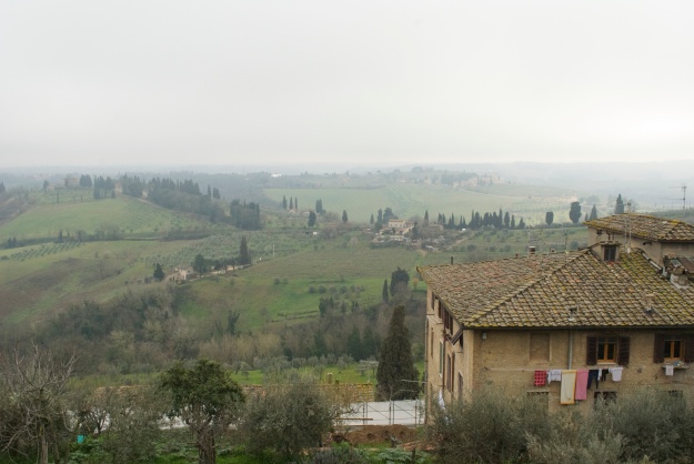  San Gimignano- looking out from