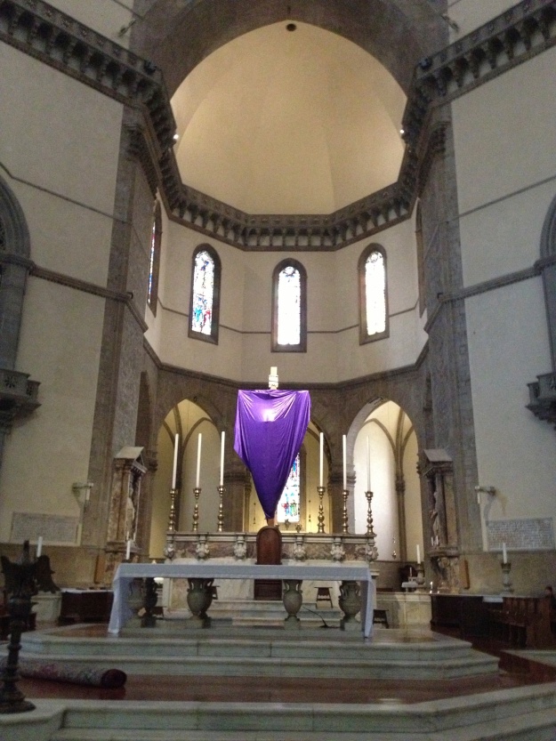 The Alter at the The Basilica di Santa Maria del Fiore 