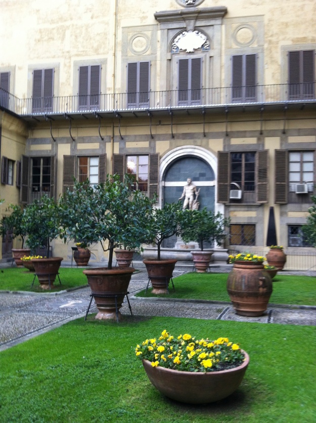 The Gardens at the the Palazzo Medici
