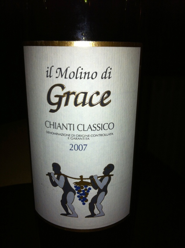 Our wine choice, Il Molina di Grace